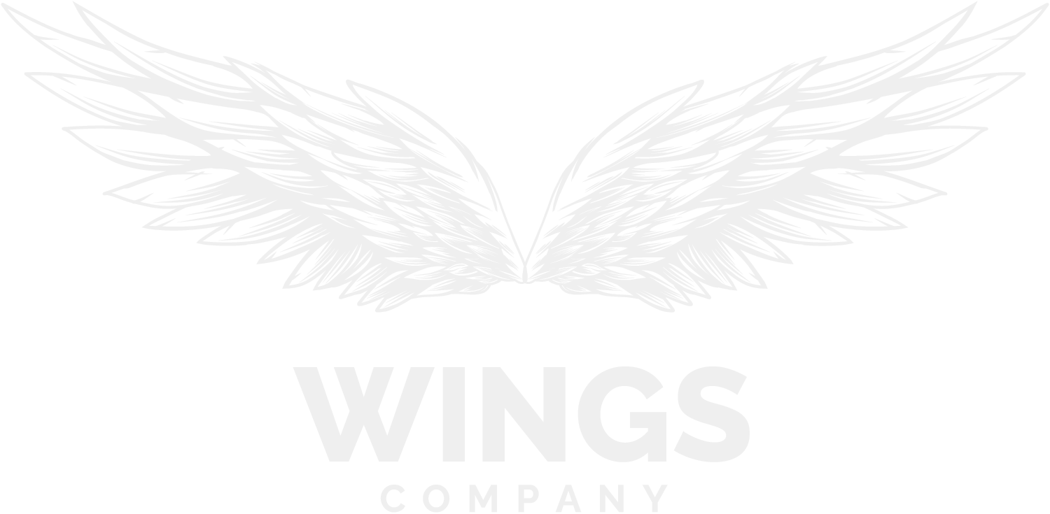 Wings Company - Logo Branca